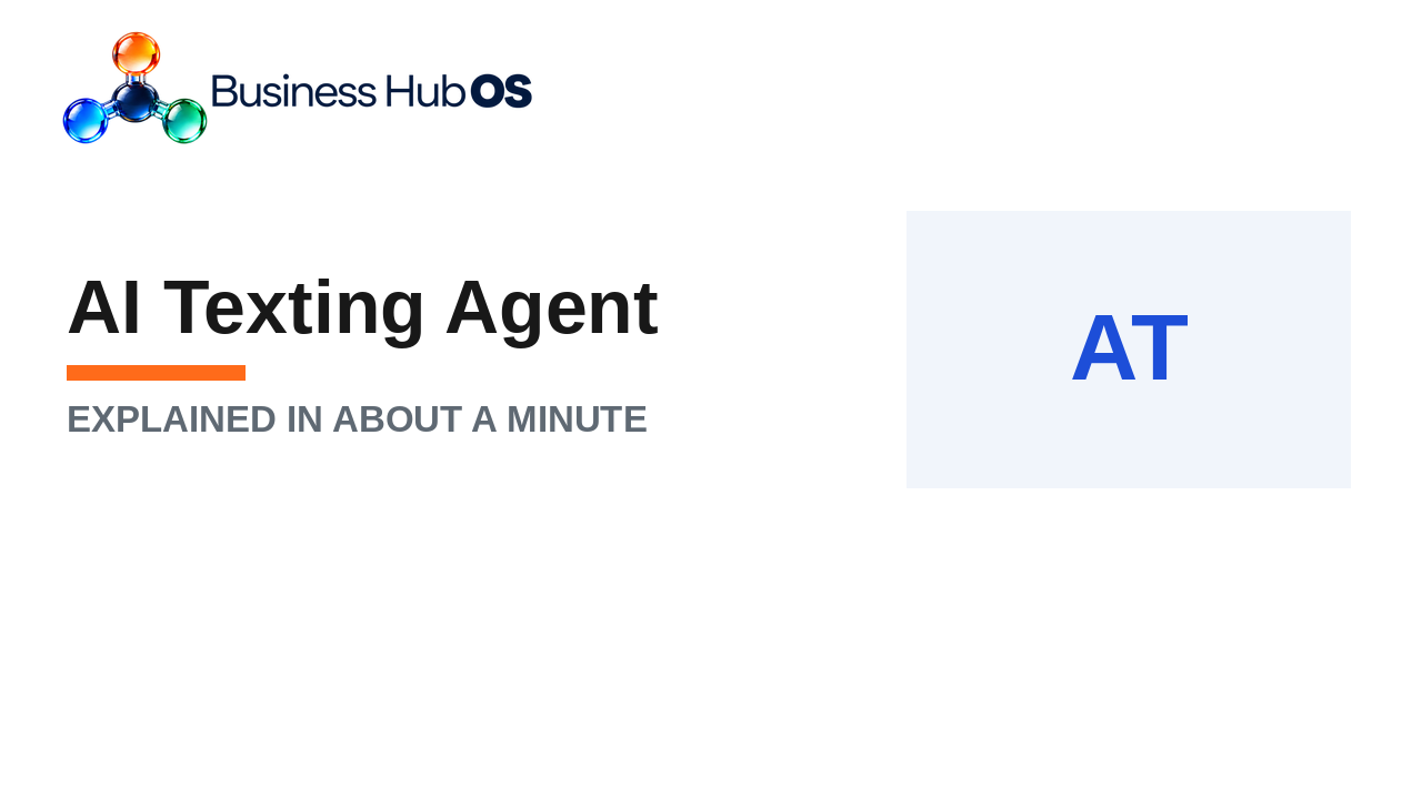 AI texting agent